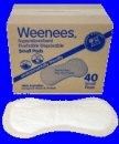 Weenees Flushable Disposable Pads